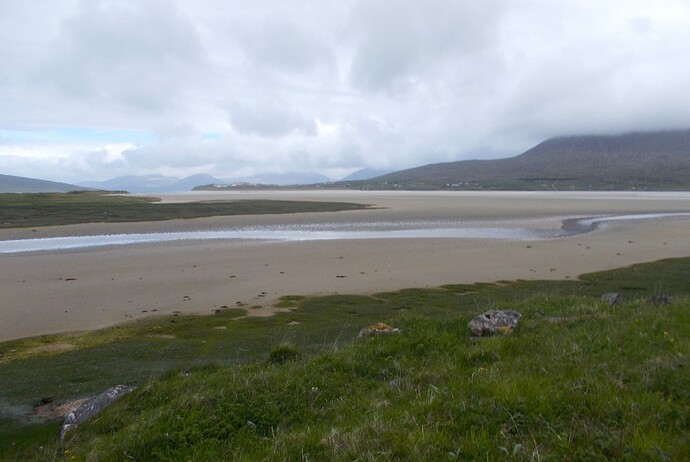 luskentyre vue de Seilebost