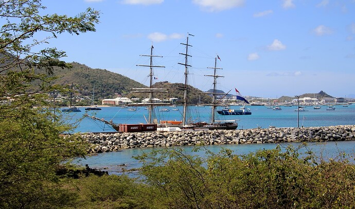 Quai du port de Galisbay