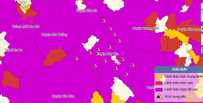 Carte inondations et glissements de terrain après typhon Yagi - 2024 0909 15h (3)