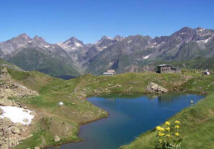 Rando vers le refuge et lac de Pombie1 (69)