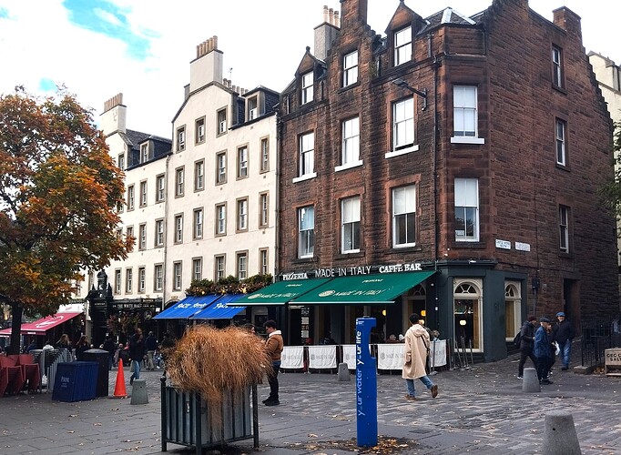 Grassmarket.jpg entrée de la place