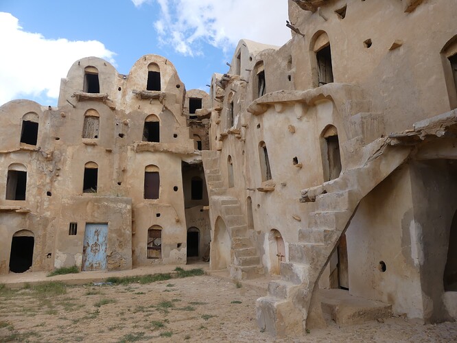 Partie récente du Ksar Ez-Zahra