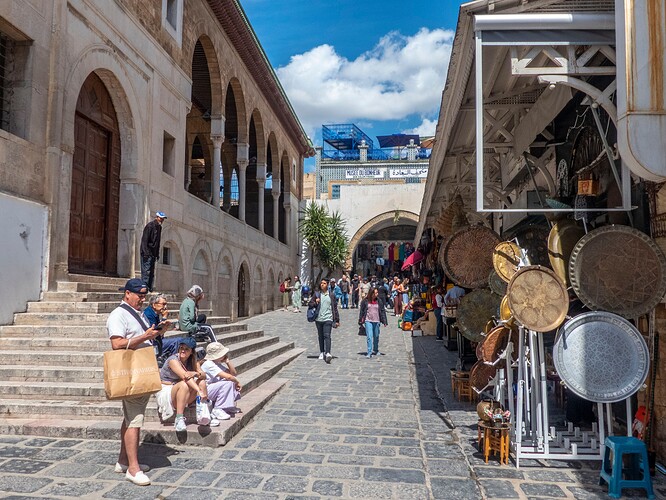 Médina de Tunis : souk touristique