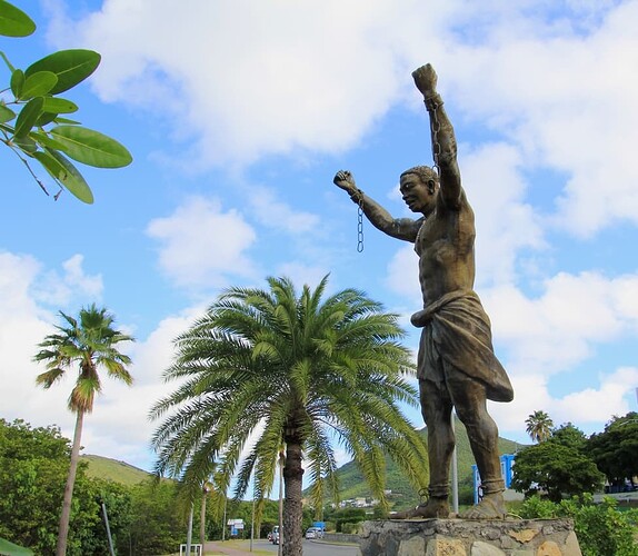 Sint Maarten ... des esclaves libres !