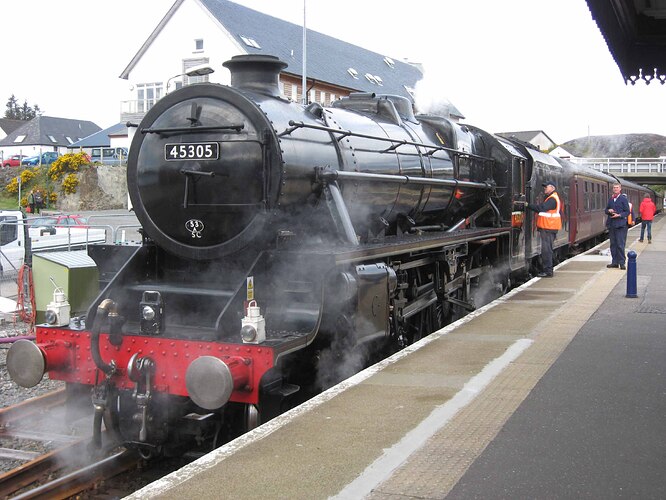 Ecosse (194)locomotive