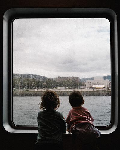 Dans le ferry Beppu - Yawatahama