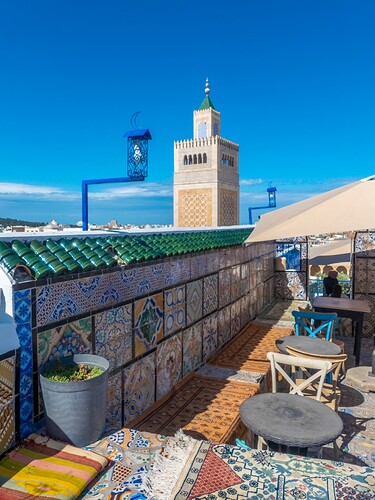 Vue sur la mosquée Zitouna