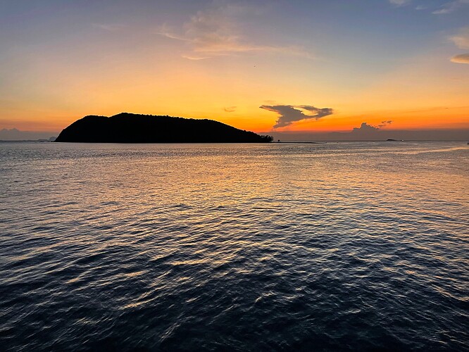 Île au large de Ko Samui