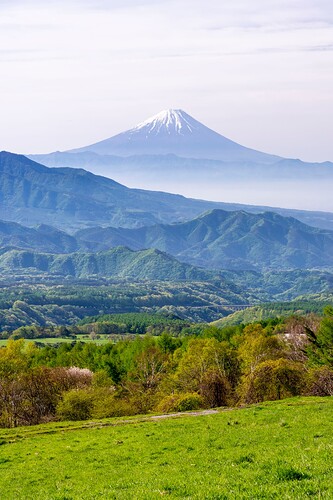 Vu sur le mont Fuji