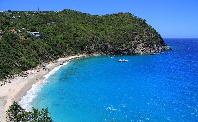 Plage de Shell beach
