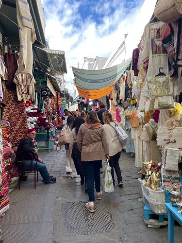 Médina de Tunis : souk touristique