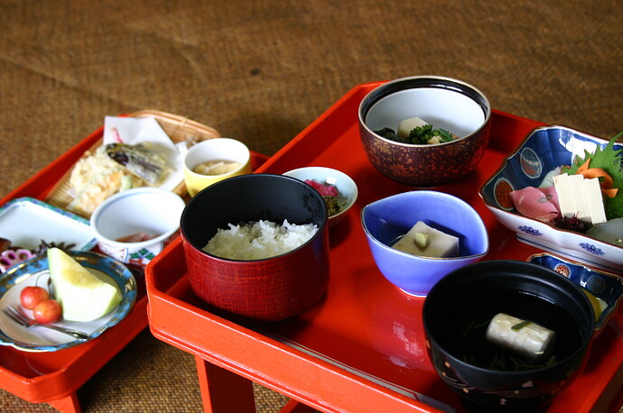Shukubo Gyokuzoin_repas