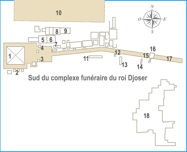 J02 SAQQARA SUD V ET VI DYNASTIES