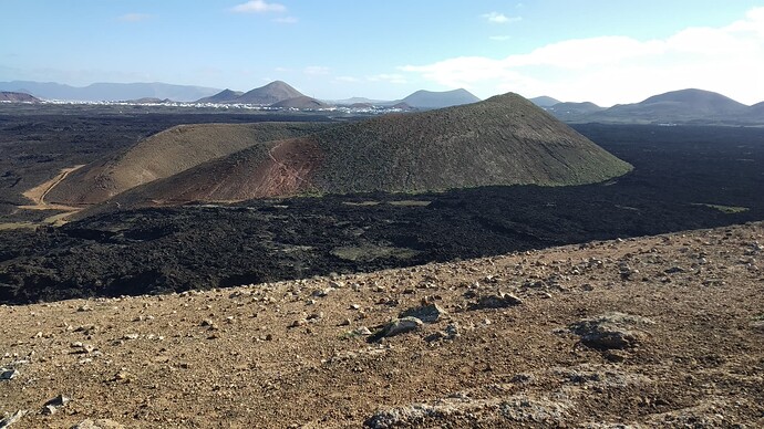 Vue depuis caldera Blanca