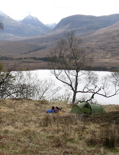Ecosse (322)bivouac loch maree