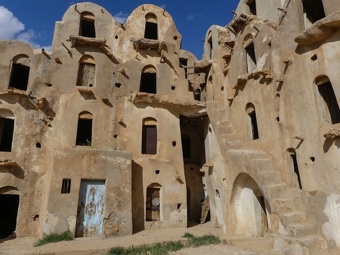 Partie récente du Ksar Ez-Zahra