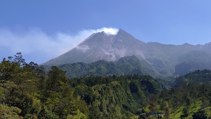 Vers le volcan Merapi (1)