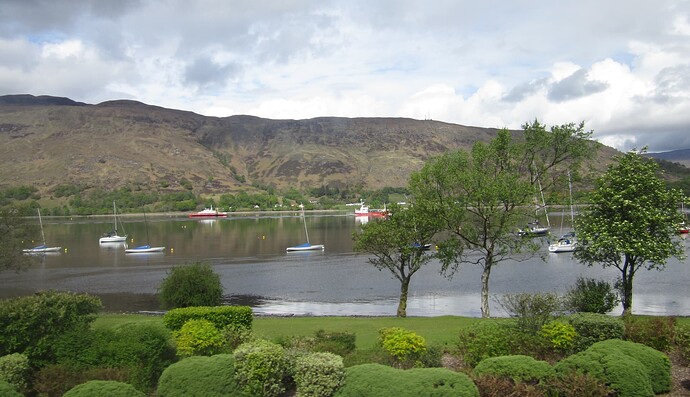 Loch Linnhe près de Fort William