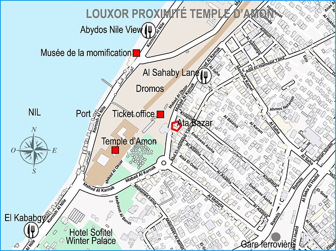 J04 - PROCHE TEMPLE DE LOUXOR