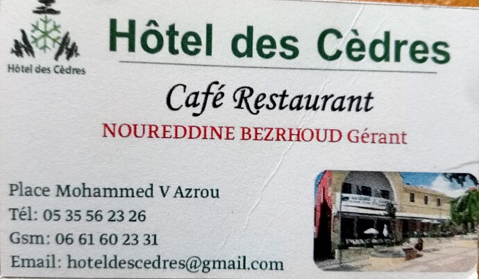 hotel cedre