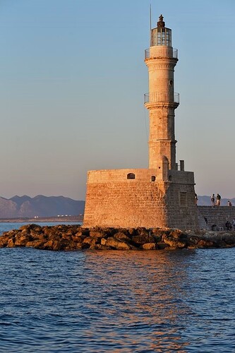 Le vieux phare de La Canée