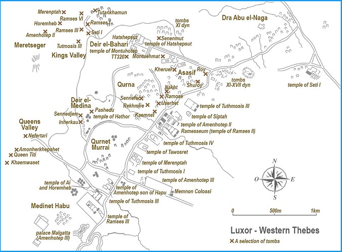 J05 - LUXOR TOMBES WESTERN THEBES NET
