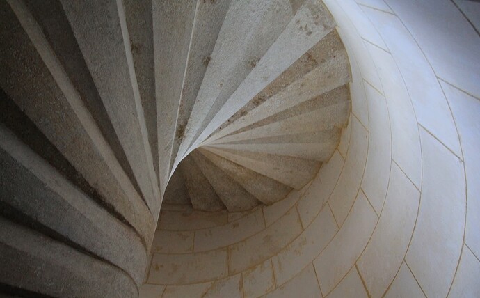 Cordouan escalier