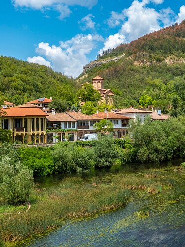 Vue depuis le pont Vladishki