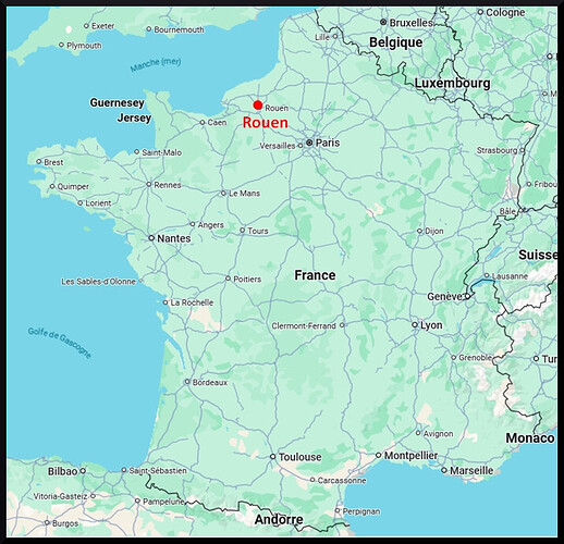 Carte-Rouen