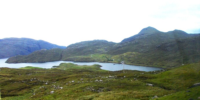 Route de Rhenigidale . Todun