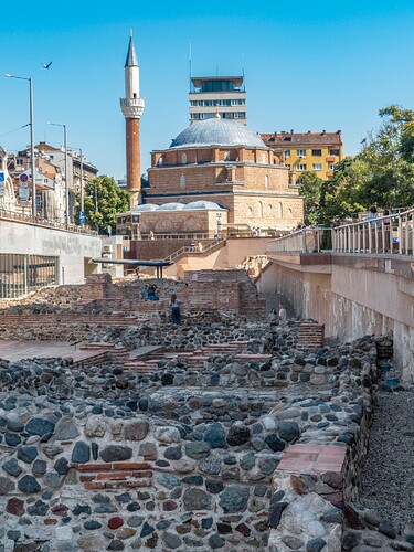 Ancienne Serdica et mosquée Bania Bachi