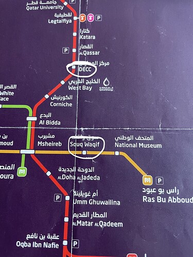 Métro vendredi
