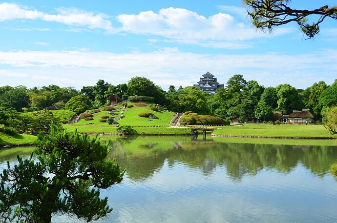 Okayama Korakuen (Japanese garden)１