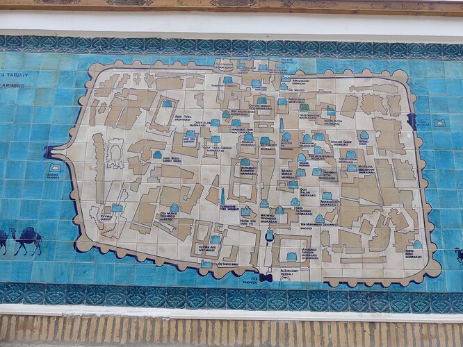 Carte Itchan Kala