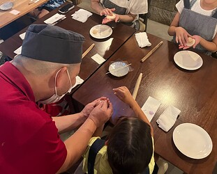 坂根屋の和菓子体験