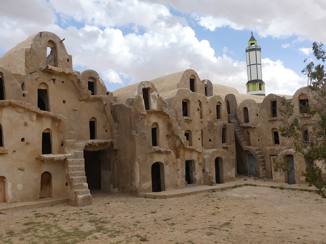 Partie récente du Ksar Ez-Zahra