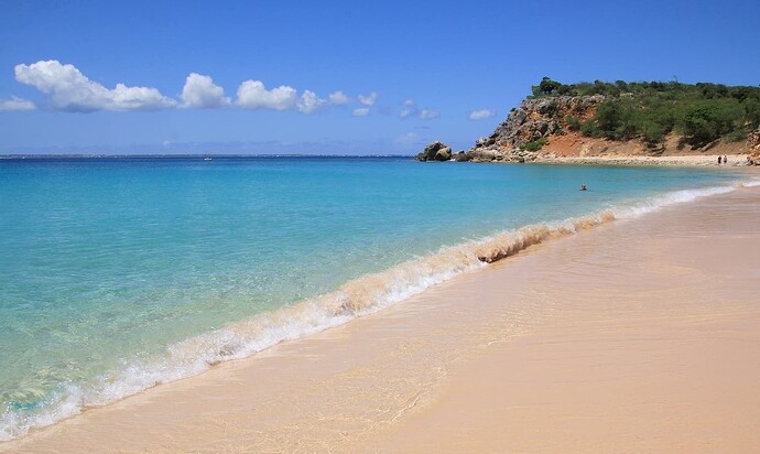 Tintamarre Plage Baie Blanche