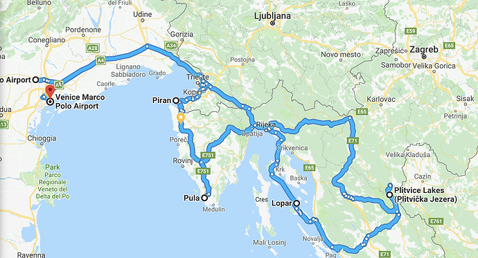 Programme pour 9j de voyage avec 3 enfants (9,7,4ans) dans le nord de la Croatie - gdv