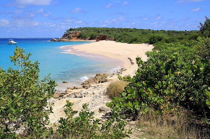 Tintamarre Plage Baie Blanche