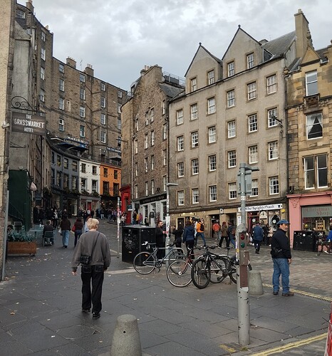 En quittant Grassmarket