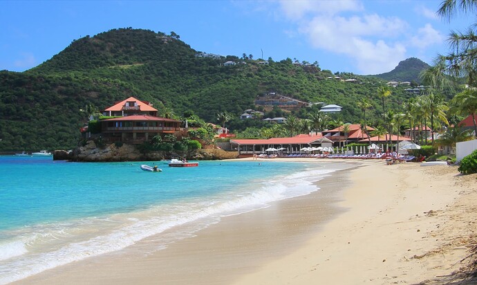 L'anse côté sable