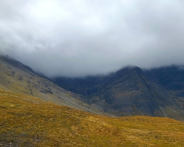 Au dessus des Fairy Pools