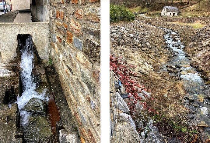 Lavoir et torrent Yse