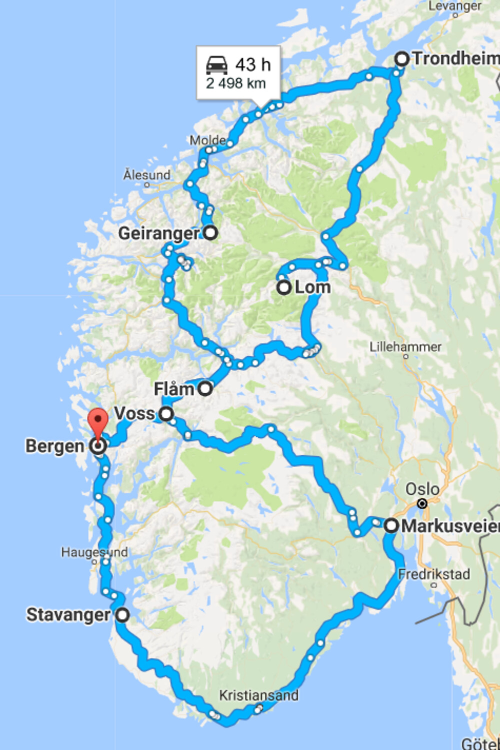 Besoin d'aide please : 10 jours en Norvège depuis Berge, - chtitelolie