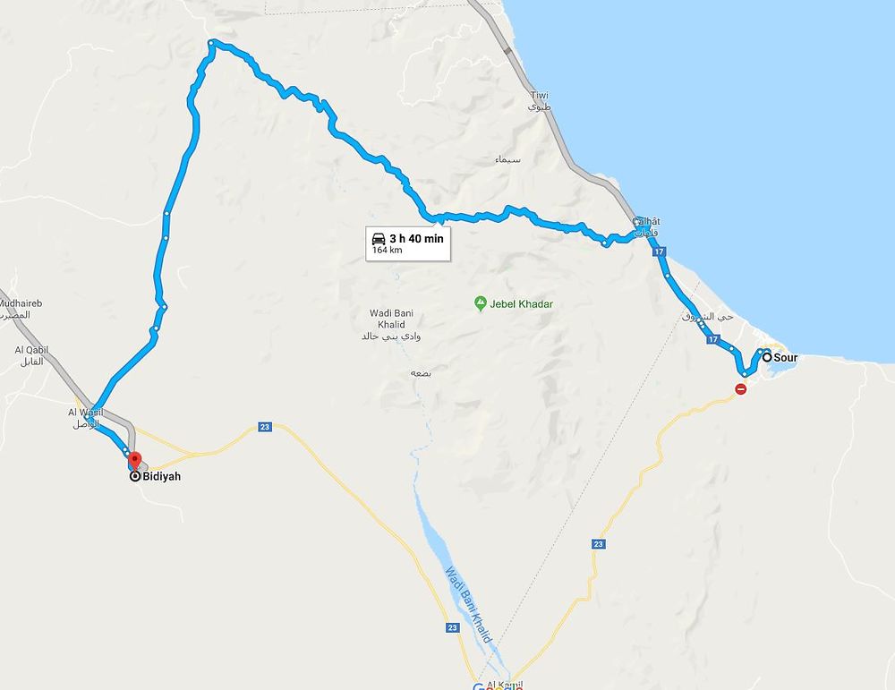Route 23 Oman - alrico
