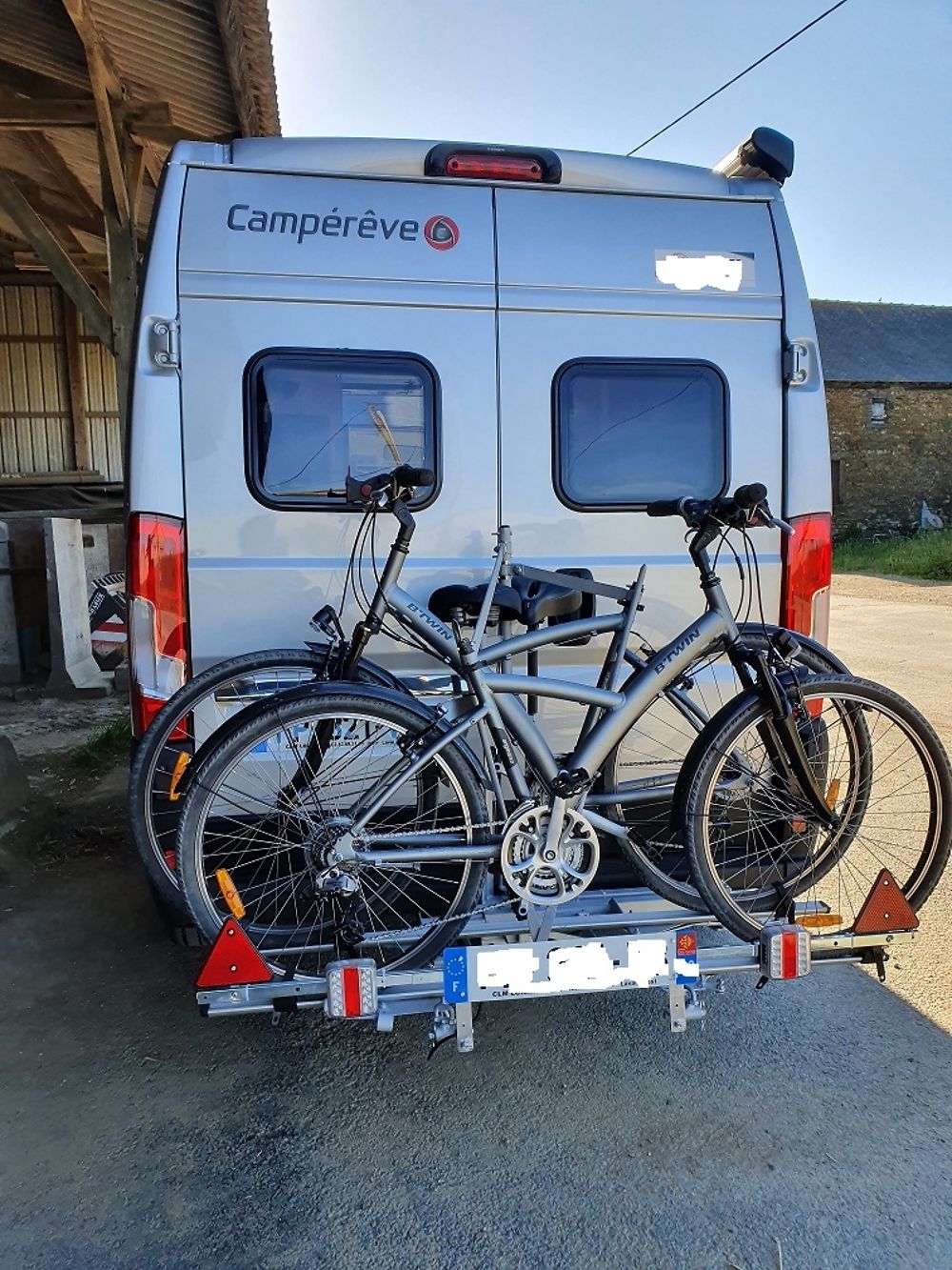 Porte vélo escamotable - Forum Camping-car - Forums