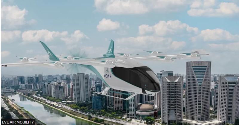 Táxis drones elétricos por volta de 2026, fabricados pela Embraer perto de São Paulo – Fórum Brasil