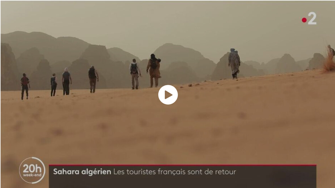 Sahara Algérien, les touristes sont de retour.