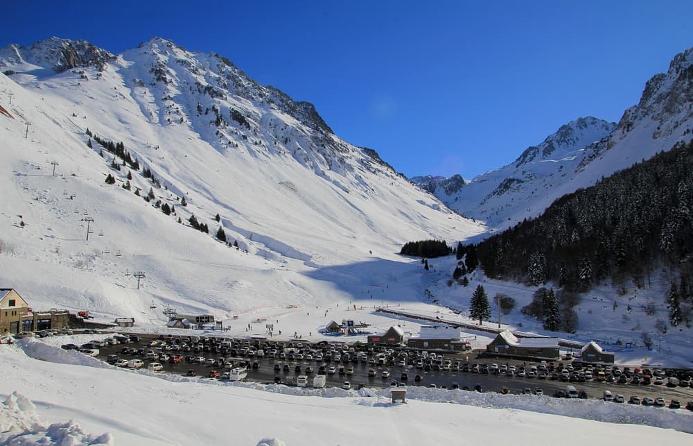 Bareges :  Tournaboup, au bas des pistes de ski
