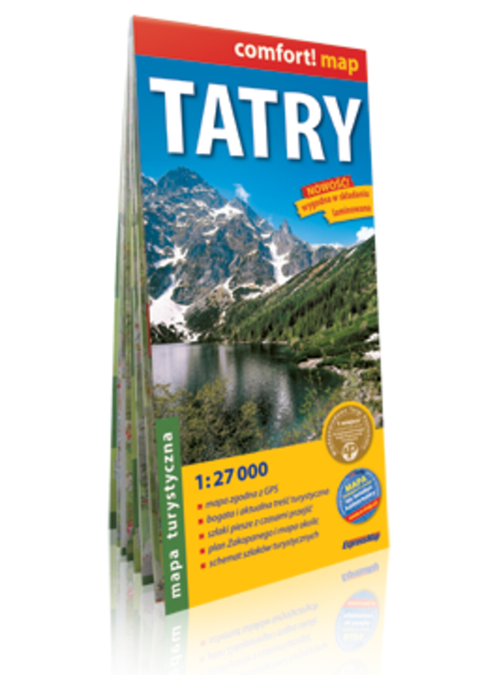 Carte randonnée des Tatras - Krispoluk